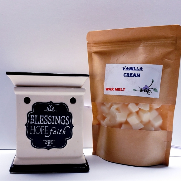 VANILLA CREAM Super Fragrance Wax Melts, 8 oz - Picture 4 of 5